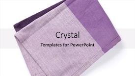  Presentation with kitchen towel - Presentation design with kitchen towel isolated on white background and a light blue colored foreground