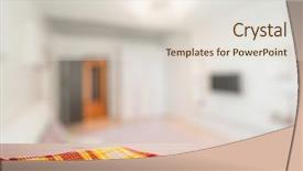  Presentation with kitchen towel - Slides with kitchen towel on table in the living room background and a lemonade colored foreground