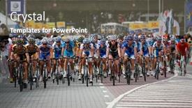  Presentation with tour - Amazing presentation having kl-malaysia-15-february-cyclists backdrop and a gray colored foreground