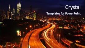  Presentation with kuala lumpur - Amazing presentation theme having klcc - kuala lumpur is the capital backdrop and a navy blue colored foreground