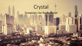  Presentation with kuala lumpur - Amazing slides having klcc - urban landscape of kuala lumpur backdrop and a lemonade colored foreground