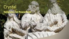  Presentation with jesus christ - Slide deck with klenovnik-croatia-october-08 background and a tawny brown colored foreground