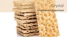  Presentation with seeds - Audience pleasing presentation theme consisting of knackebrot-wholegrain-crispbread-with-sesame backdrop and a lemonade colored foreground