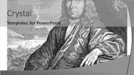  Presentation with knee - Audience pleasing slide set consisting of knee-pad-to-the-left backdrop and a light gray colored foreground