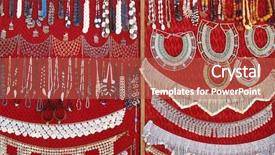  Presentation with dance - Colorful slide deck enhanced with knick - adornment belly dance backdrop and a red colored foreground