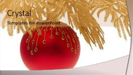  Presentation with gold red - Colorful slide set enhanced with knick - close up of red backdrop and a gold colored foreground