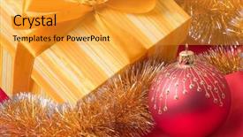  Presentation with red gold - Slides featuring knick - close up of red background and a gold colored foreground