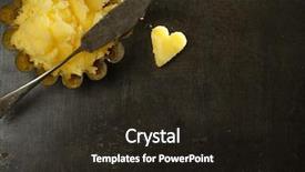  Presentation with ghee oils - Beautiful PPT layouts featuring knife and dark metal backdrop backdrop and a wine colored foreground