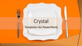  Presentation with square - Amazing theme having knife white figured and square backdrop and a  colored foreground