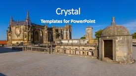  Presentation with knights - Cool new theme with knights of the templar convents backdrop and a teal colored foreground