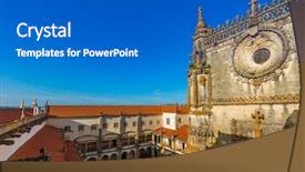  Presentation with knights - Cool new presentation theme with knights of the templar convents backdrop and a  colored foreground