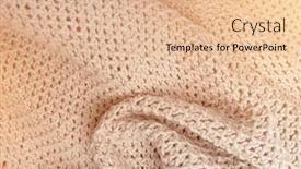  Presentation with linen - Presentation design with knitted-linen-canvas-background-fashion background and a lemonade colored foreground