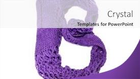  Presentation with knitting - Slide deck enhanced with knitting alphabet letter of knit handmade alphabet on white background letter b of knit handmade alphabet background and a white colored foreground