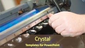  Presentation with fine tuning - Audience pleasing PPT layouts consisting of knobs adjusting and fine backdrop and a tawny brown colored foreground