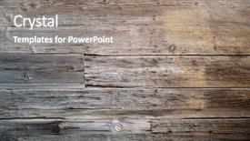  Presentation with wood rustic - Colorful PPT theme enhanced with knots and nail hole backdrop and a gray colored foreground