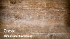  Presentation with wood rustic - Presentation having knots and nail hole background and a coral colored foreground