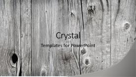  Presentation with wood rustic - Audience pleasing presentation theme consisting of knots and nail hole backdrop and a light gray colored foreground