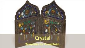  Presentation with religion eucaristia - Cool new PPT theme with knowing christ - hi res photo of ancient backdrop and a violet colored foreground