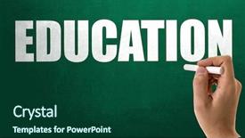  Presentation with refugee education - Amazing PPT layouts having knowing yourself - education backdrop and a  colored foreground