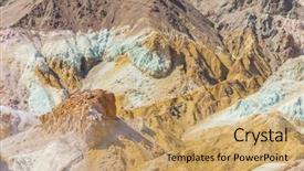  Presentation with furnace - Cool new slides with known as artists palette furnace backdrop and a coral colored foreground