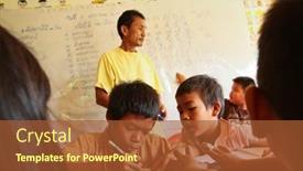  Presentation with children education - Beautiful presentation featuring ko-chang-thailand-january-6 backdrop and a red colored foreground