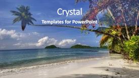  Presentation with heaven - Audience pleasing presentation theme consisting of ko mak island kingdom backdrop and a  colored foreground