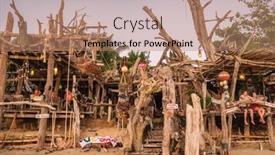  Presentation with hippie - Theme enhanced with ko-phayam-thailand-february-19 background and a coral colored foreground