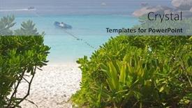  Presentation with tropical - Presentation theme with ko-similan-tropical-white-sandy background and a light blue colored foreground