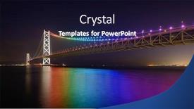  Presentation with pearl - Beautiful PPT theme featuring kobe-japan-january-31-rainbow backdrop and a wine colored foreground