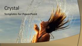  Presentation with drops for hindi song - PPT theme having koh chang island kingdom thailand background and a light gray colored foreground