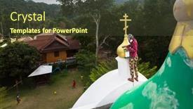  Presentation with population - Amazing slide set having koh-chang-thailand-feb-24 backdrop and a tawny brown colored foreground