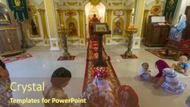  Presentation with sunday service - Cool new slide set with koh-chang-thailand-mar-4 backdrop and a tawny brown colored foreground
