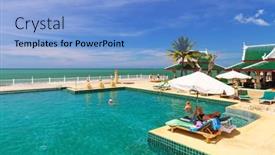  Presentation with rebuild - Presentation theme enhanced with koh-kho-khao-thailand-nov background and a light blue colored foreground