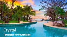  Presentation with rebuild - Audience pleasing presentation theme consisting of koh-kho-khao-thailand-november backdrop and a teal colored foreground