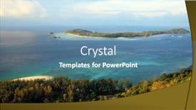  Presentation with national - Theme featuring koh-lipe-taroutao-national-park background and a teal colored foreground