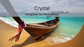  Presentation with krabi - Colorful slides enhanced with koh phi phi island kingdom backdrop and a  colored foreground