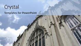  Presentation with calcutta - Theme consisting of kolkata - st paul's cathedral calcutta india background and a light blue colored foreground