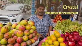  Presentation with calcutta - Amazing presentation design having kolkata-india-april-8-2017 backdrop and a tawny brown colored foreground