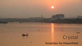  Presentation with india ganges - Cool new presentation with kolkata-india-feb-08 backdrop and a coral colored foreground