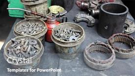  Presentation with auto parts - 