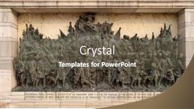  Presentation with memorial - Amazing slide deck having kolkata-india-february-08-bronze backdrop and a tawny brown colored foreground