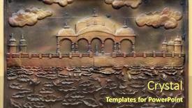  Presentation with india bihar - Colorful presentation design enhanced with kolkata-india-february-09-2016 backdrop and a tawny brown colored foreground