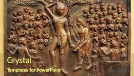  Presentation with jain temple - Audience pleasing slides consisting of kolkata-india-february-09-plucking backdrop and a tawny brown colored foreground