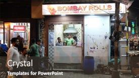  Presentation with street food - 