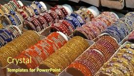  Presentation with bangles - Colorful PPT theme enhanced with kolkata-india-february-10-traditional backdrop and a tawny brown colored foreground