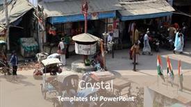  Presentation with home run - Beautiful PPT layouts featuring kolkata-india-february-10-view backdrop and a coral colored foreground