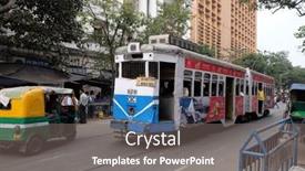  Presentation with calcutta - Slide deck consisting of kolkata-india-february-11-traditional background and a gray colored foreground