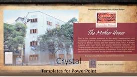  Presentation with mother board - Presentation theme having kolkata-india-february-11 background and a coral colored foreground