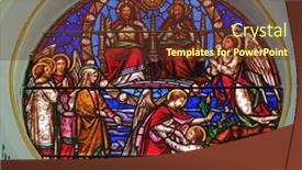  Presentation with rosary - Presentation theme consisting of kolkata-india-march-01-2020 background and a tawny brown colored foreground