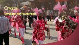  Presentation with jain - Theme with kolkata-india-november-28-2012 background and a tawny brown colored foreground